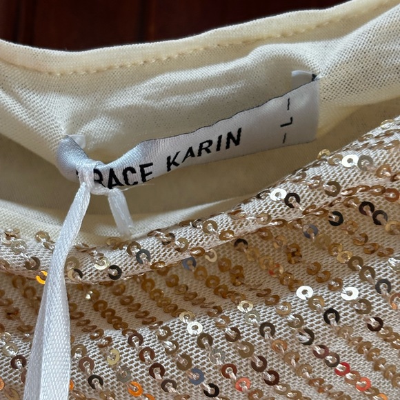 Grace Karin Gold sequins dress NWT - Picture 6 of 15